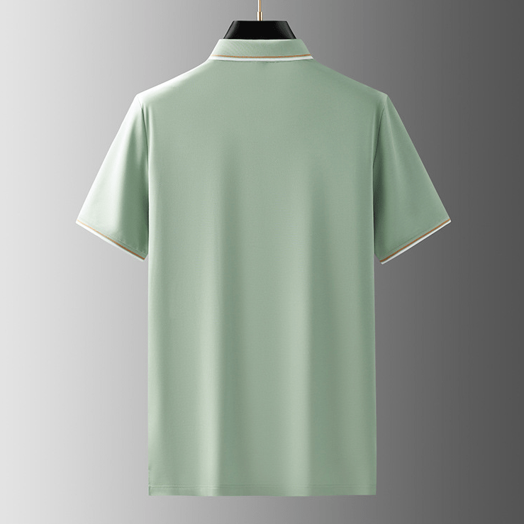 Tim Bennetton Silk Polo Shirt