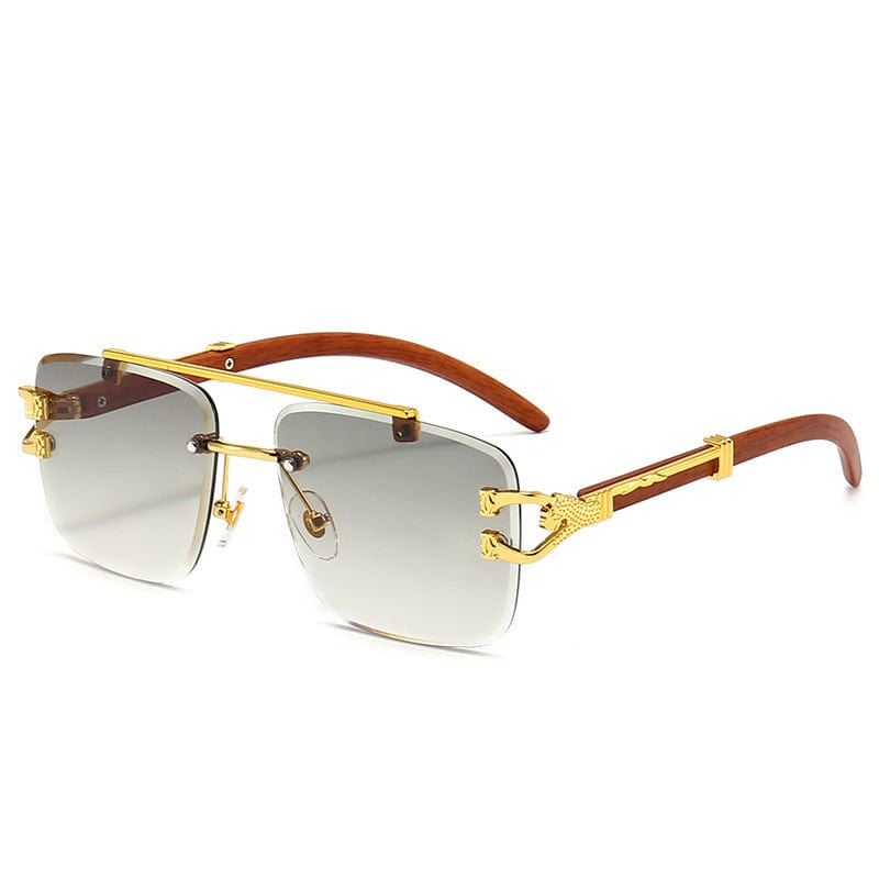 Valen Wood-Metal Fusion Sunglasses