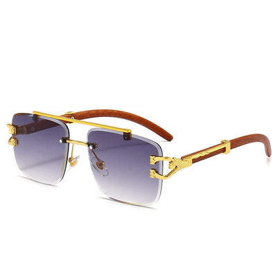 Valen Wood-Metal Fusion Sunglasses