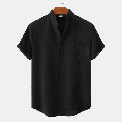 Milo Mandarin Collar Shirt