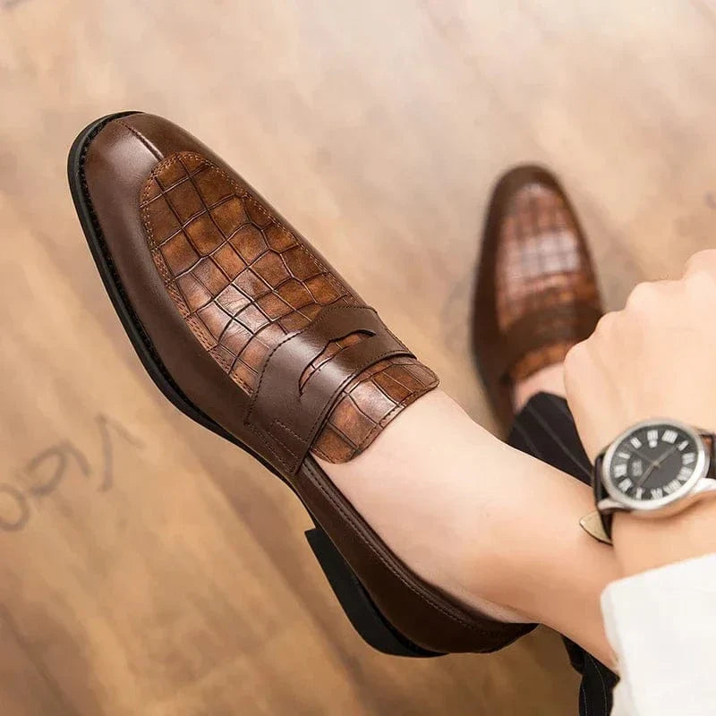Orenzo Leather Loafers