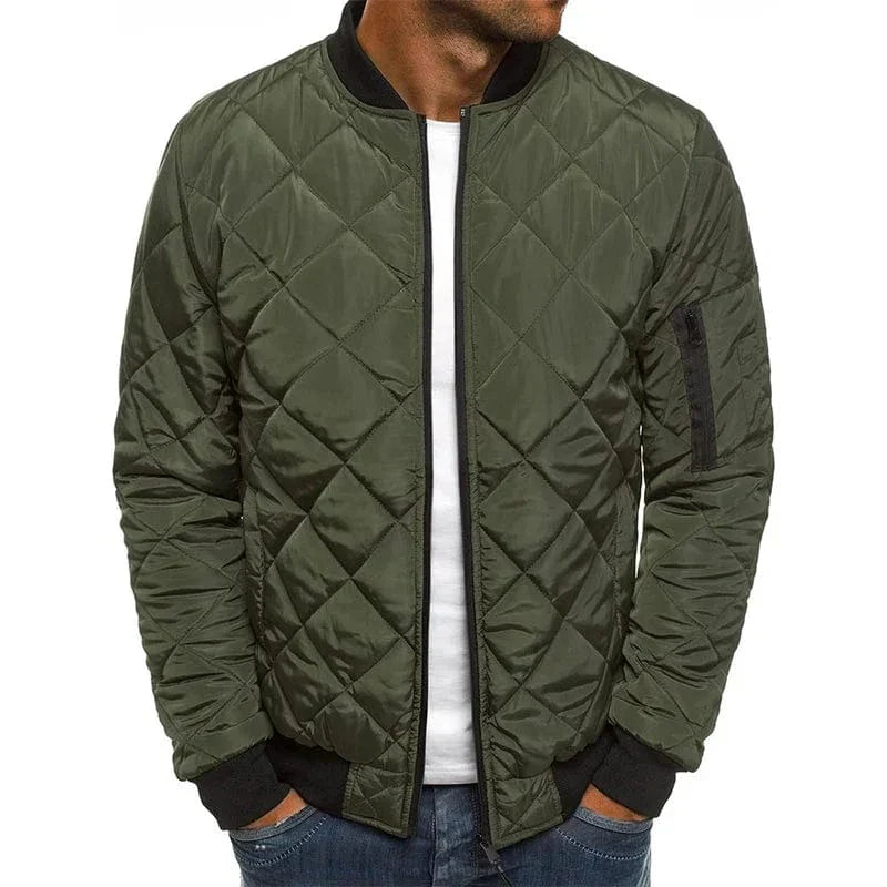Renzo Quilted Bomber Jacket