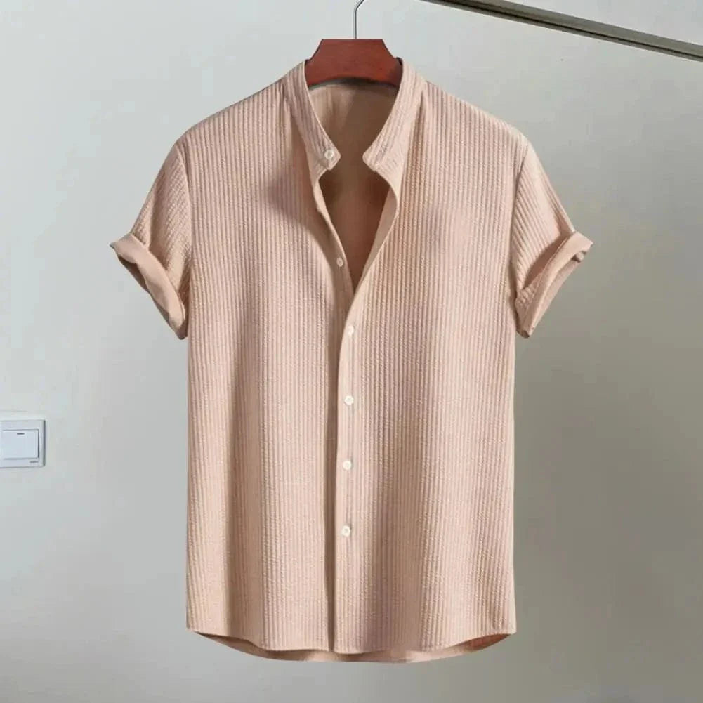 Donbay  Mandarin Collar Shirt