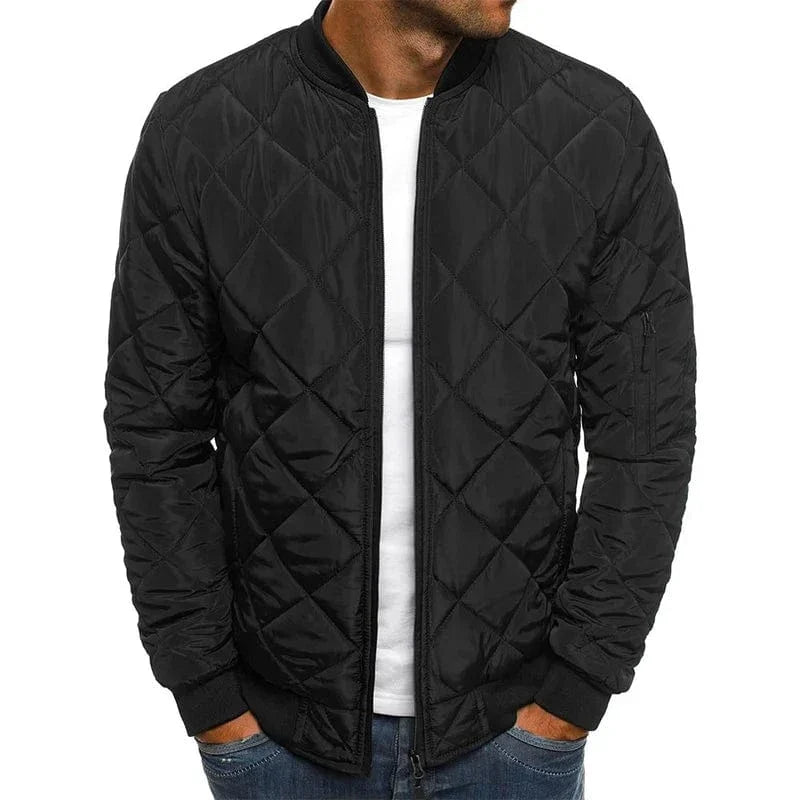 Renzo Quilted Bomber Jacket