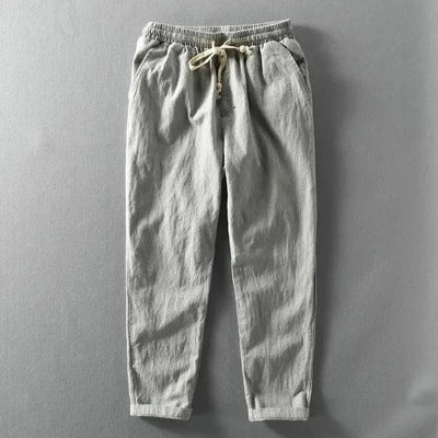 Larsen Drawstring Linen Pants