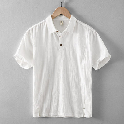 Kaizen Linen Polo Shirt