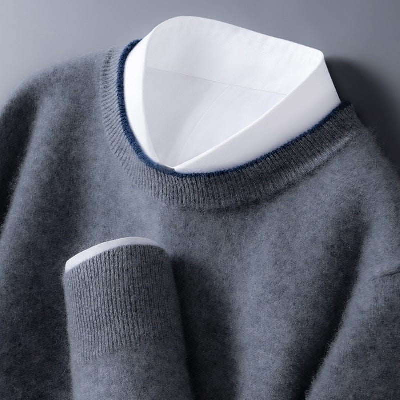 Isla Cashmere Trim Sweater