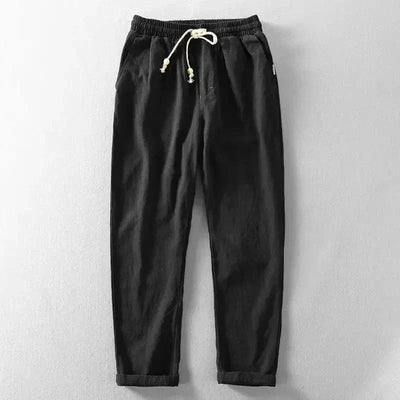 Larsen Drawstring Linen Pants