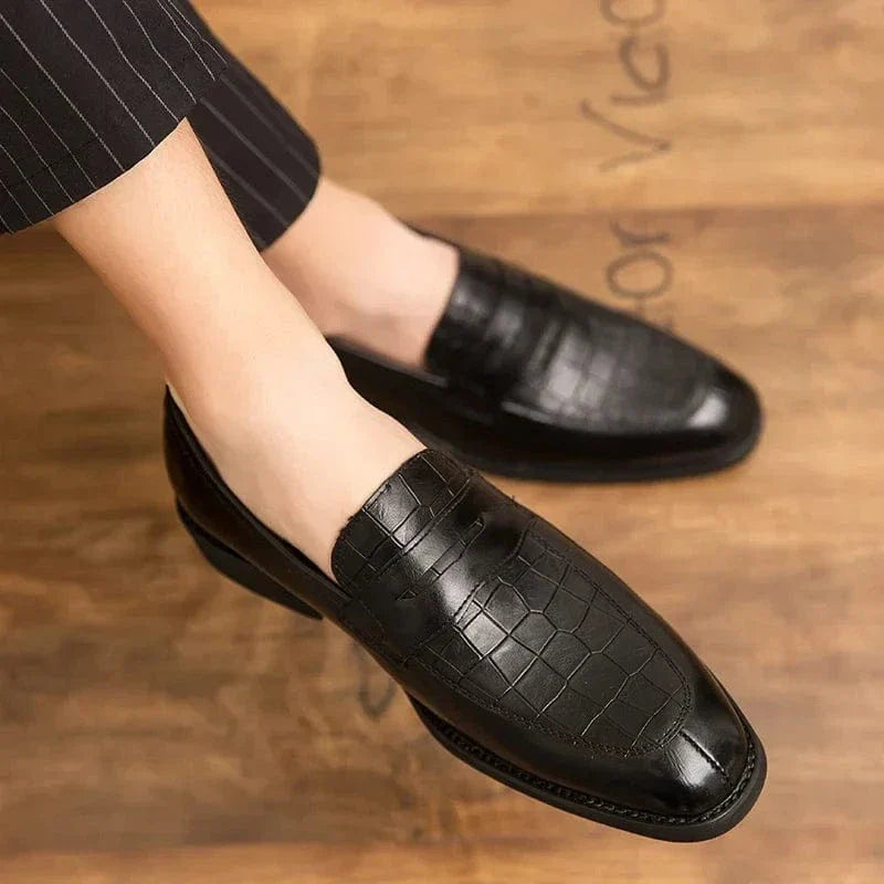 Orenzo Leather Loafers