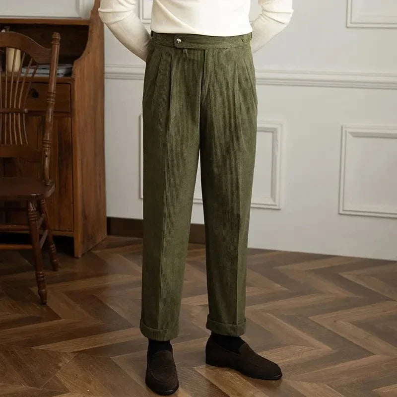 Rowan Cuffed Wale Trousers