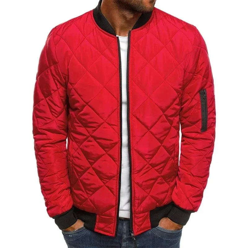 Renzo Quilted Bomber Jacket