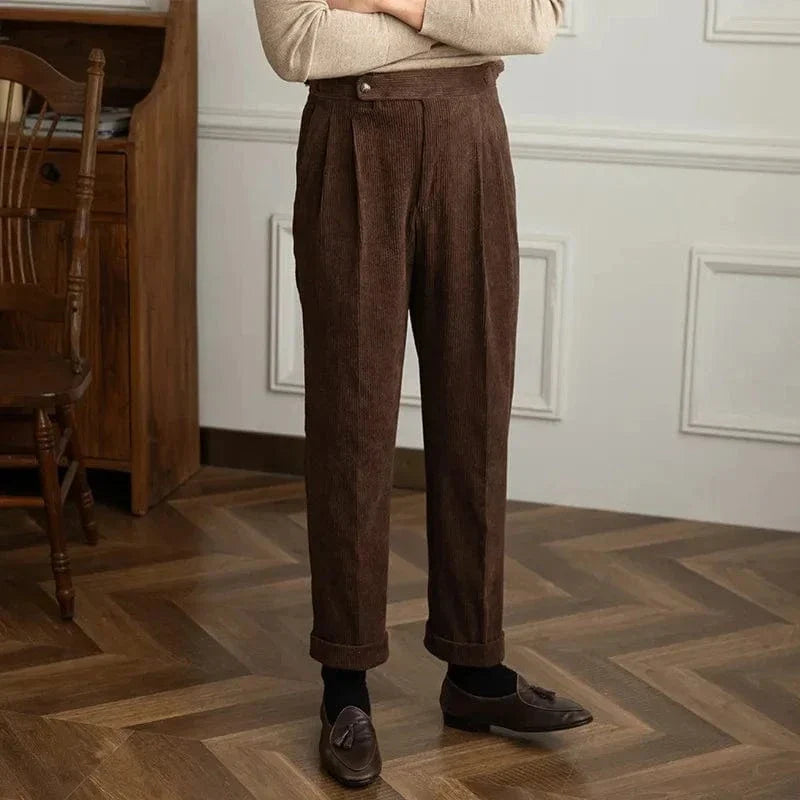 Rowan Cuffed Wale Trousers