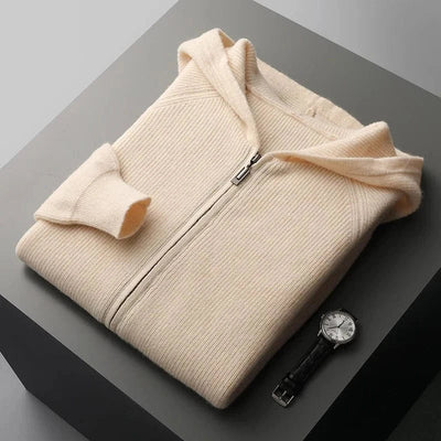 Arden Royal Merino-Wool Zip-Up