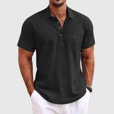 Kyle Linen Polo Shirt