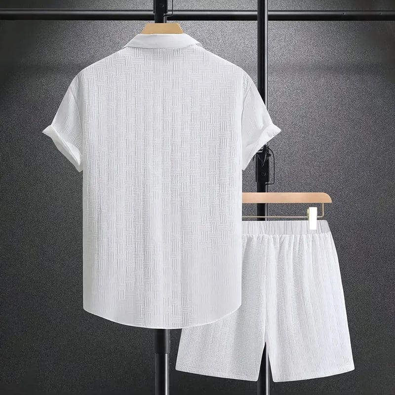 Larsson Waffle-Knit Set