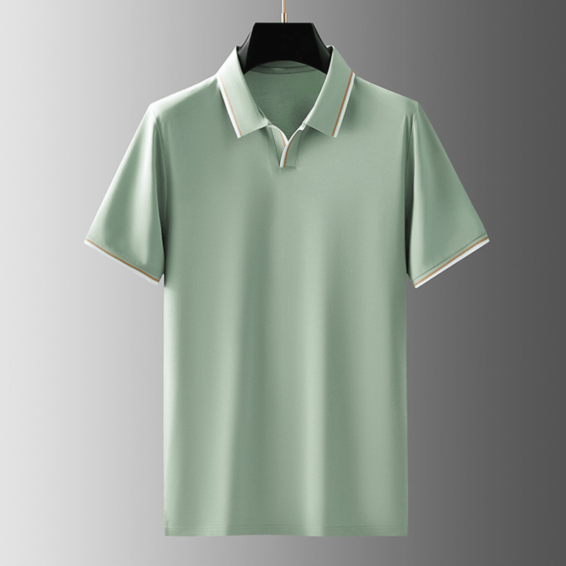 Tim Bennetton Silk Polo Shirt