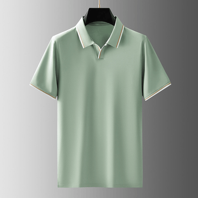 Tim Bennetton Silk Polo Shirt
