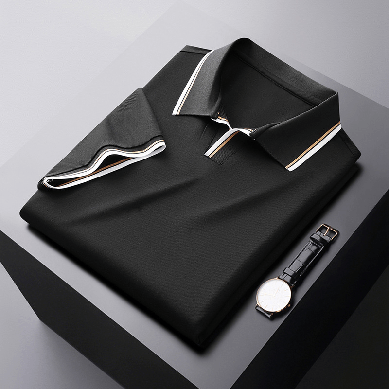 Tim Bennetton Silk Polo Shirt