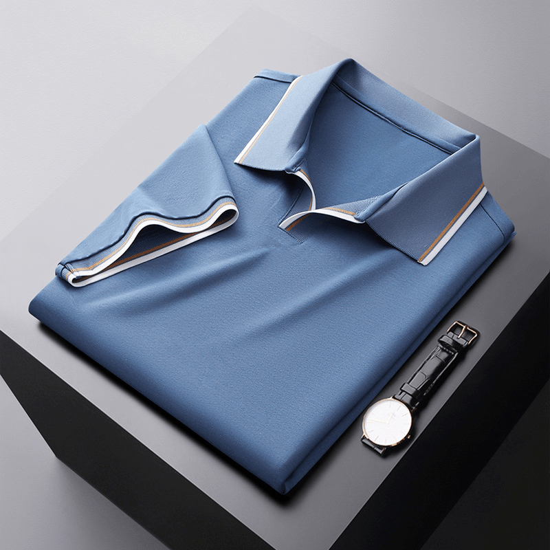 Tim Bennetton Silk Polo Shirt