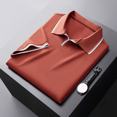 Tim Bennetton Silk Polo Shirt