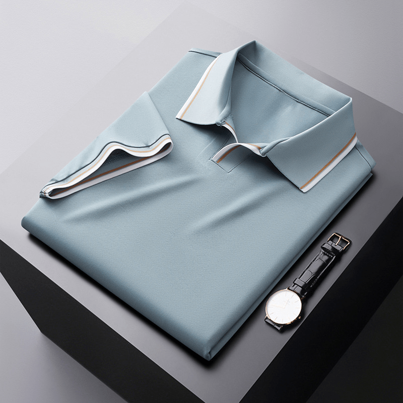 Tim Bennetton Silk Polo Shirt