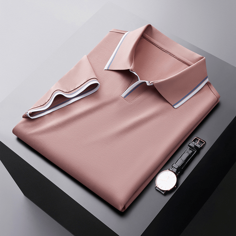 Tim Bennetton Silk Polo Shirt