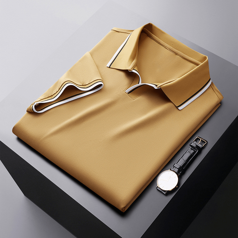 Tim Bennetton Silk Polo Shirt