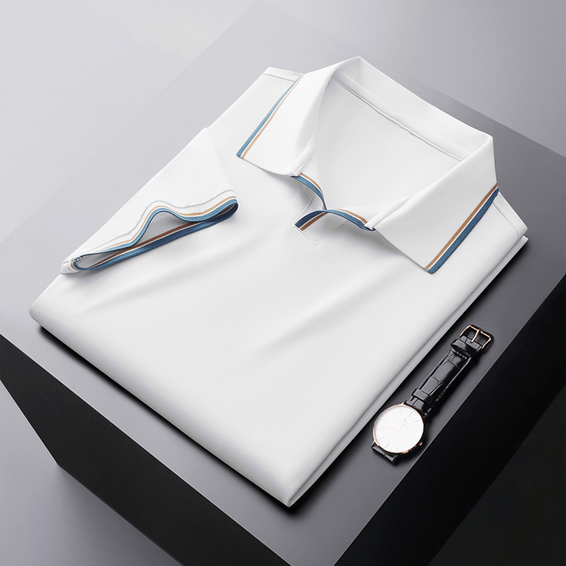 Tim Bennetton Silk Polo Shirt