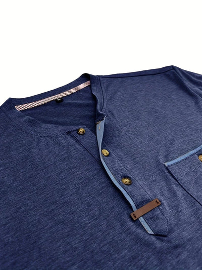 Brenwick Cotton Henley Tee