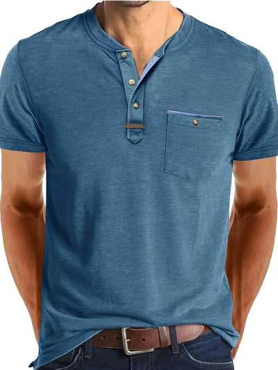Brenwick Cotton Henley Tee