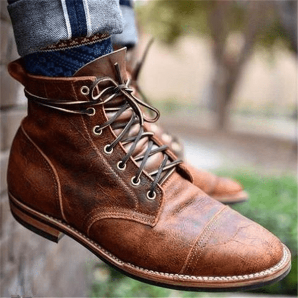 Ashford Rugged Leather Boots