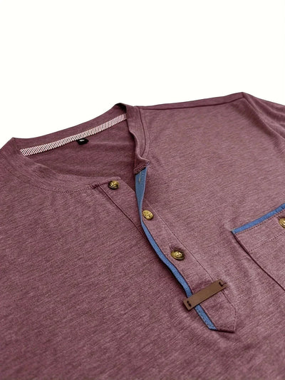 Brenwick Cotton Henley Tee