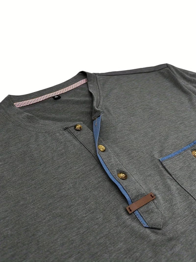 Brenwick Cotton Henley Tee
