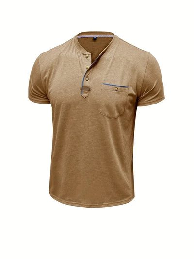 Brenwick Cotton Henley Tee