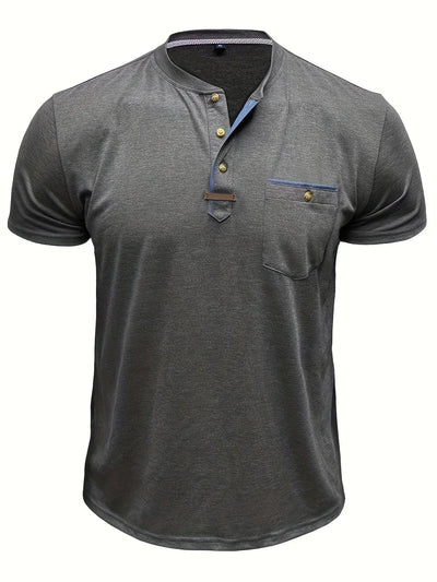 Brenwick Cotton Henley Tee