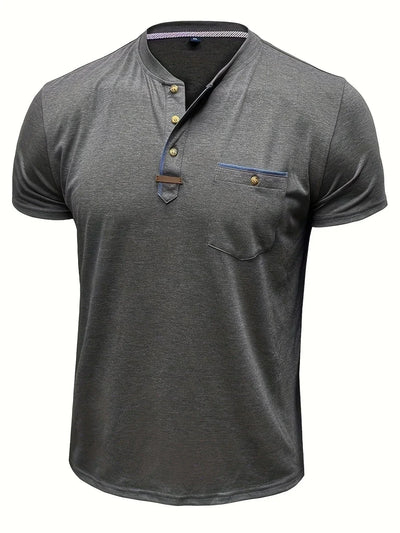 Brenwick Cotton Henley Tee