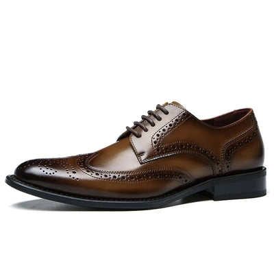 Elirio Mancetti 100% Leather Brogues