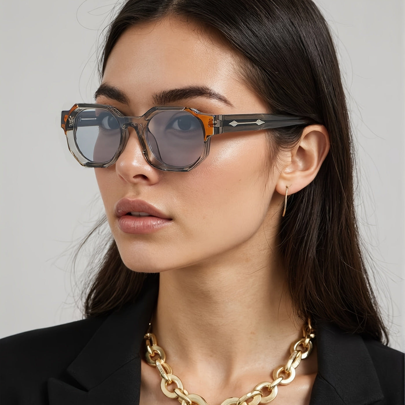 Nuvroa Retro Shield Sunglasses