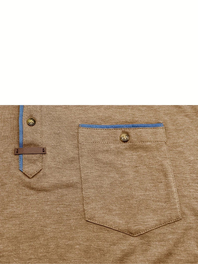 Brenwick Cotton Henley Tee