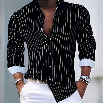 Timothy Parlor Striped Shirt