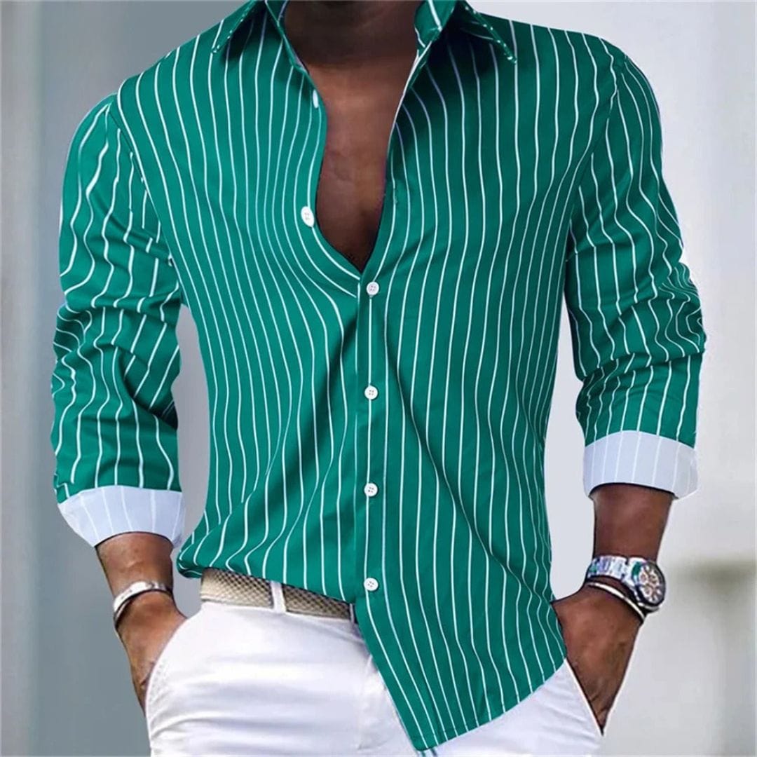 Timothy Parlor Striped Shirt