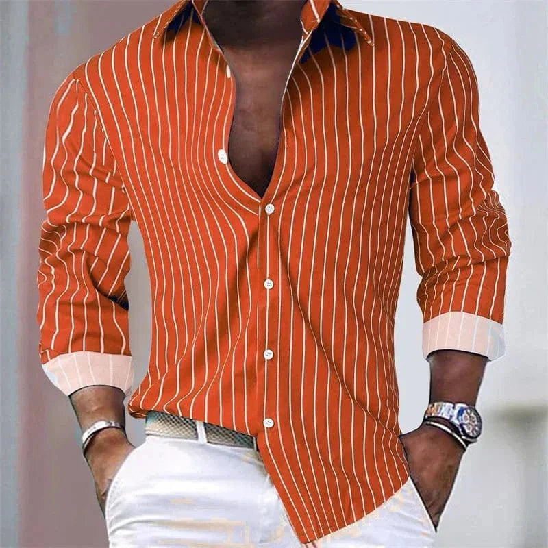 Timothy Parlor Striped Shirt