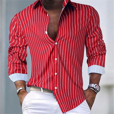 Timothy Parlor Striped Shirt