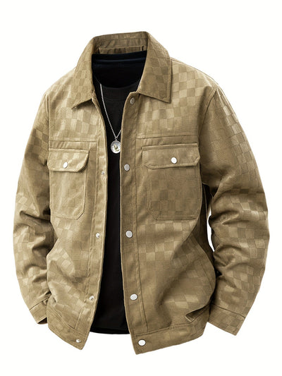 Maverick Checkerboard Shirt Jacket