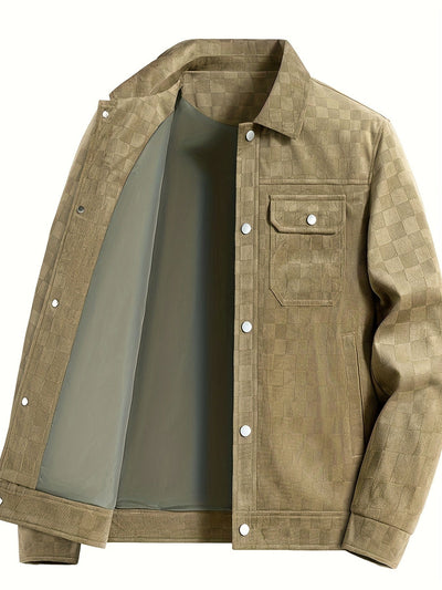 Maverick Checkerboard Shirt Jacket