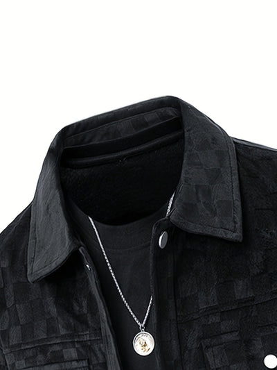 Maverick Checkerboard Shirt Jacket