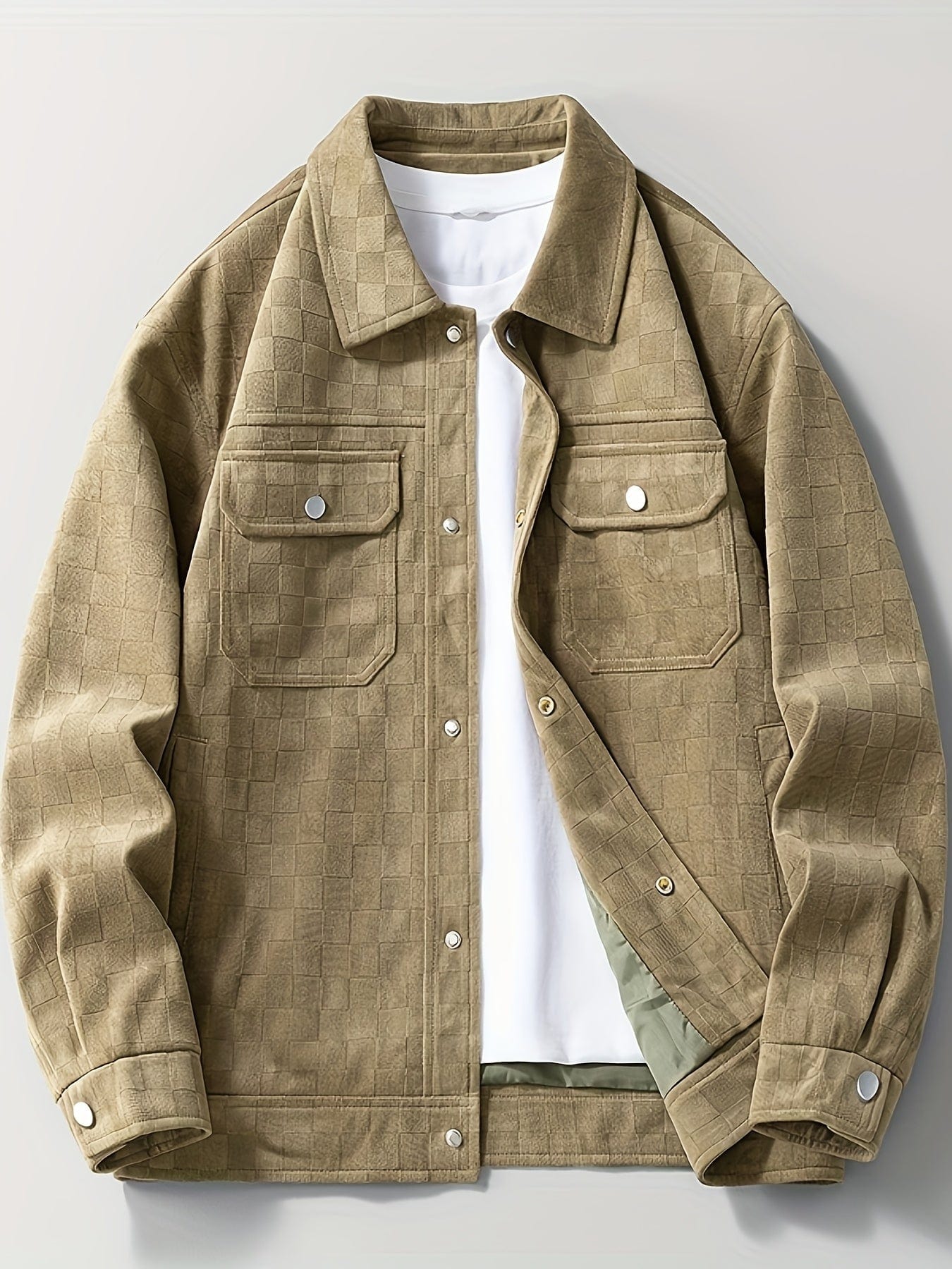 Maverick Checkerboard Shirt Jacket