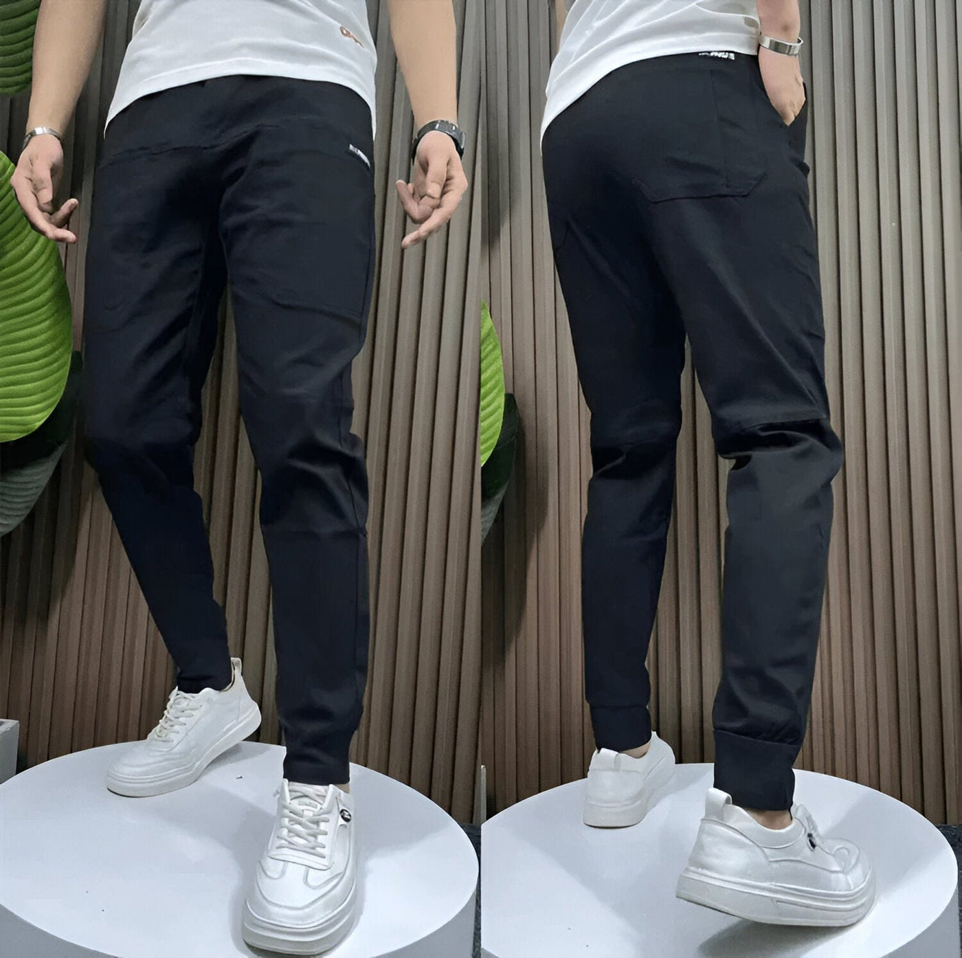 Marlen Slim-Trim Work Pants