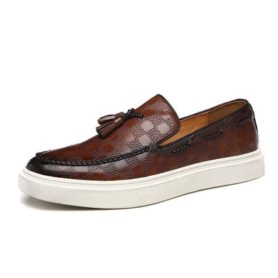 Kent Noir Handcrafted Sneakers