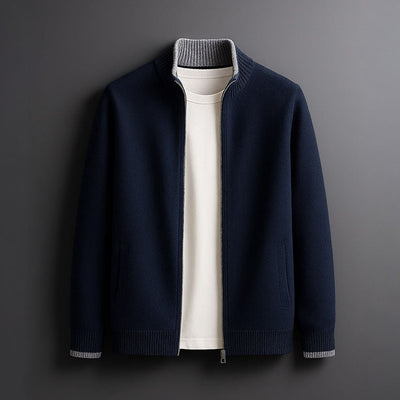 Preston Hayes |  Zip-Up Knit Jacket